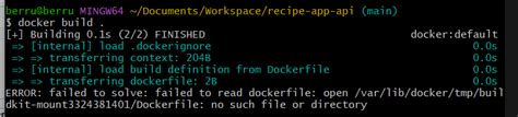 failed to read dockerfile open /var/lib/docker/tmp/buildkit