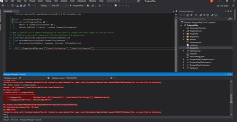 failed to solve with frontend dockerfile.v0 failed to read dockerfile