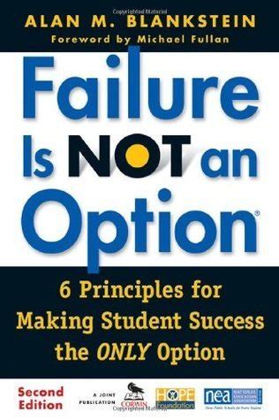 Download Failure Is Not An Option I 1 2 6 Principles For Making Student Success The Only Option 