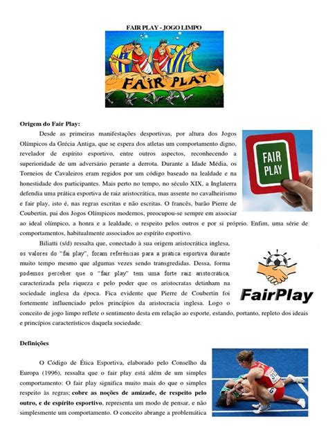 Fair Play O Que é
