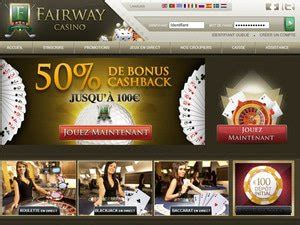 fairway casino paiement