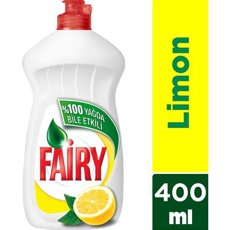 fairy sıvı bulaşık deterjanı limon