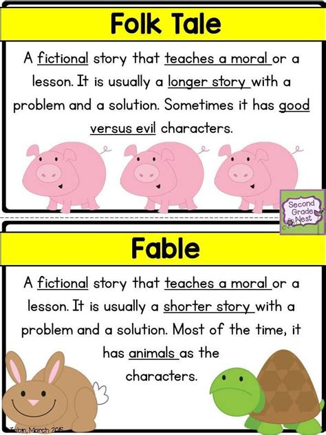 Fairy Tales Folktales And Fables Reading Unit Of Fables And Folktales For 2nd Grade - Fables And Folktales For 2nd Grade