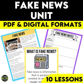Fake News Unit By 2peasandadog Tpt Abcya 7th Grade - Abcya 7th Grade