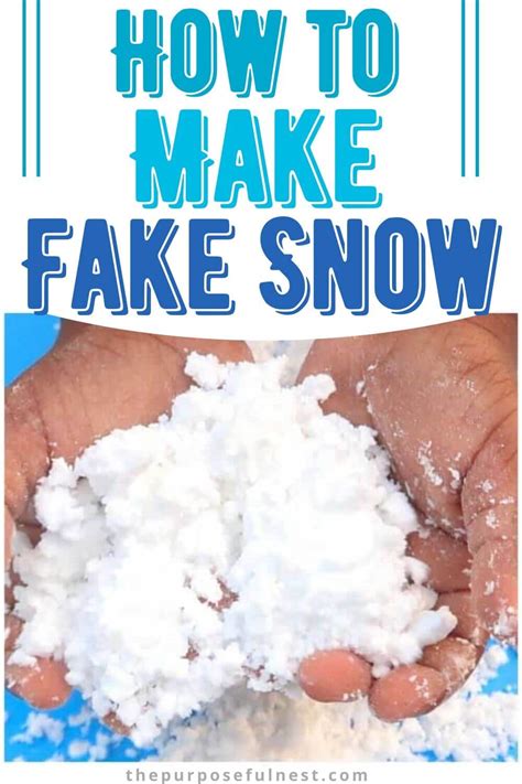 Fake Snow 8211 Artree Online Preschool Snow Science Preschool - Snow Science Preschool