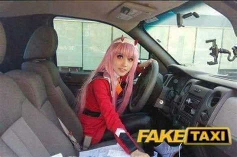 Fake taxi cosplay