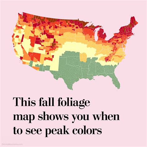 fall colors map