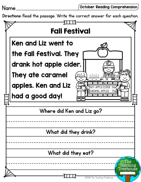 Fall First Grade Worksheets Teaching Resources Tpt First Grade Fall Pattern Worksheet - First Grade Fall Pattern Worksheet