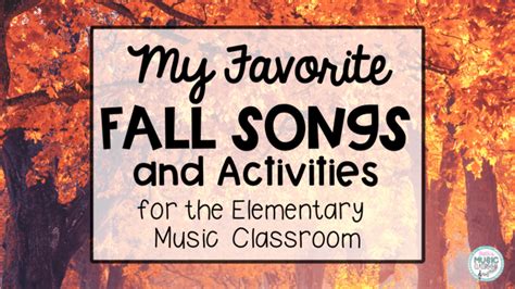 Fall Music Lesson Activities Beth X27 S Music Fall Activities For 2nd Graders - Fall Activities For 2nd Graders