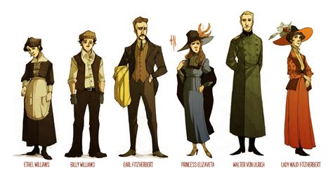 Fall Of Giants Characters