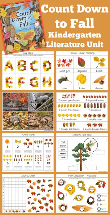 Fall Theme Kindergarten Literature Unit 1 1 1 Fall Themes For Kindergarten - Fall Themes For Kindergarten