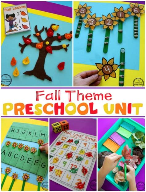 Fall Theme Preschool Planning Playtime Fall Themes For Kindergarten - Fall Themes For Kindergarten