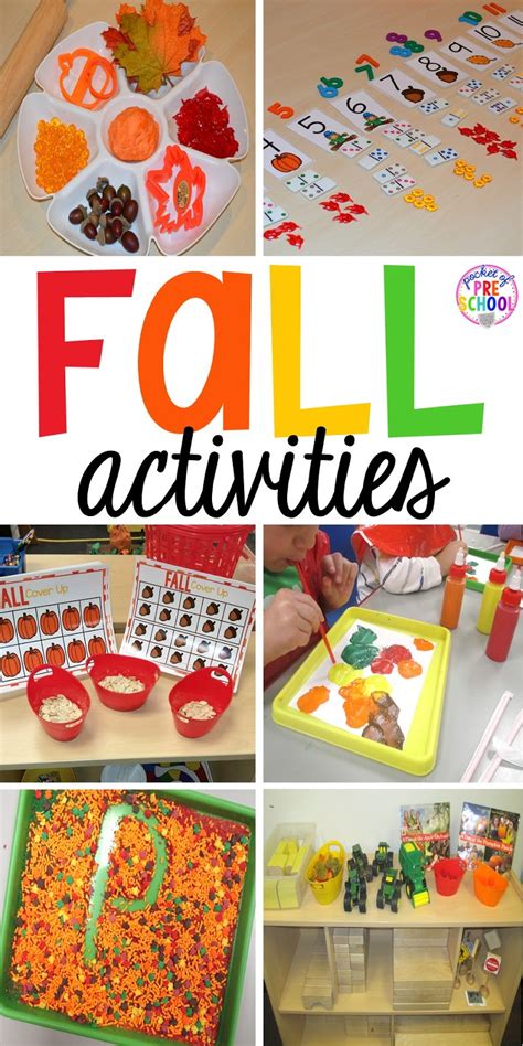 Fall Themed Activities For Your Kindergarten Classroom Fall Kindergarten - Fall Kindergarten