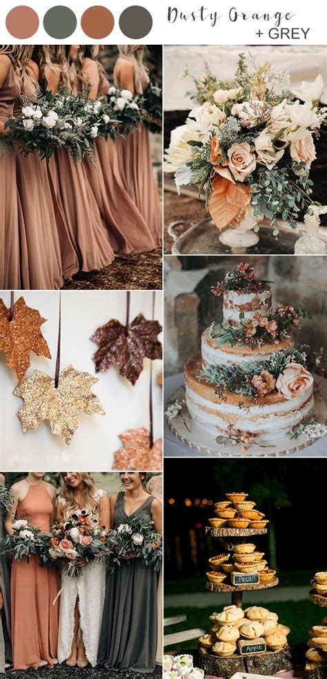 fall wedding colors