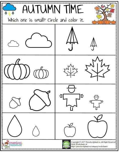 Fall Worksheets For Kindergarten Fall Worksheet Kindergarten - Fall Worksheet Kindergarten