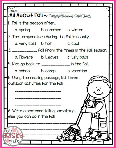 Fall Worksheets Third Grade Teaching Resources Tpt 3rd Grade Fall Worksheet - 3rd Grade Fall Worksheet
