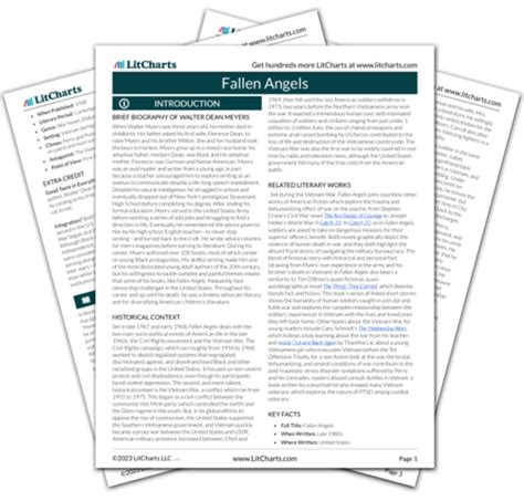 Download Fallen Angels Study Guide Answers 