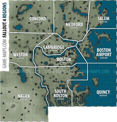 Fallout 4 Game Map