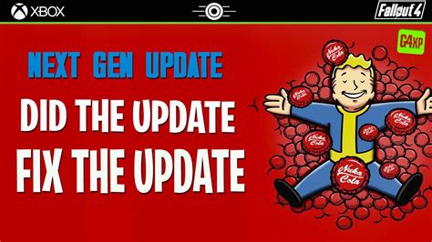 fallout 4 next gen update fix