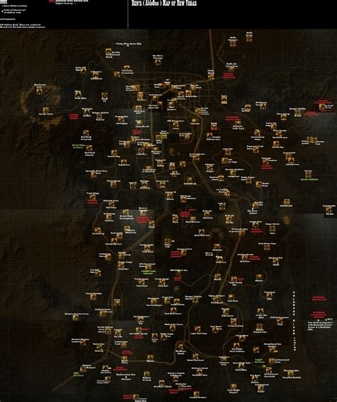 Fallout New Vegas Map