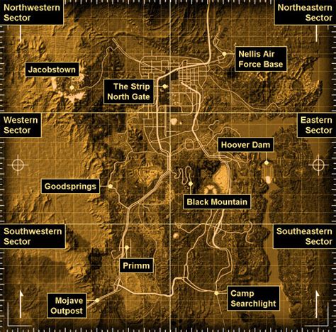 Fallout Nv Map