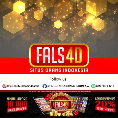 FALS4D RESULT SITUS TOGEL ONLINE TERBAIK 4D DAN Link Alternatif