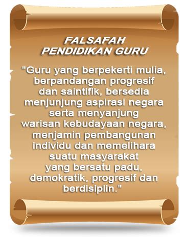 Falsafah Pendidikan Guru