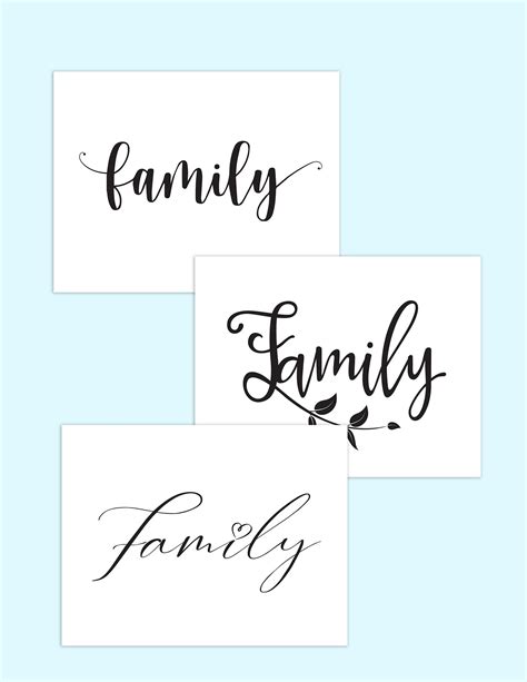 Family Cursive Writing   How To Write Family In Cursive Free Printable - Family Cursive Writing