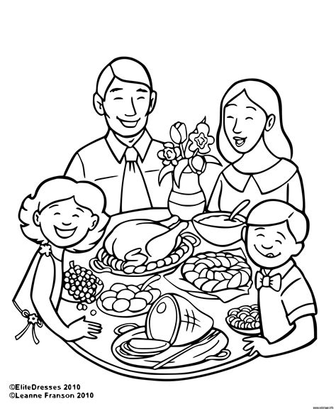 Family Dinner Coloring Pages Getcolorings Com Dinner Plate Coloring Pages - Dinner Plate Coloring Pages