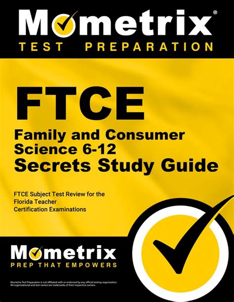 Read Family Consumer Science Exam Study Guide 