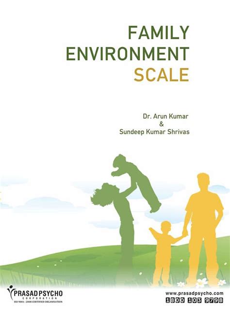 Read Family Environment Scale Third Edition Friends National 
