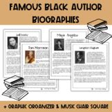famous american author biography assignment