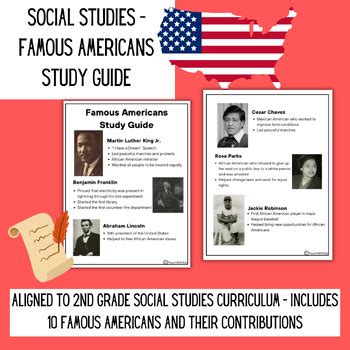 Famous Americans Study Guide