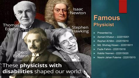 famous physics scientists in wheelchairs