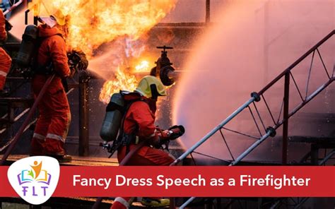 Fancy Dress Speech As A Firefighter For Class1 Few Lines On Fireman - Few Lines On Fireman