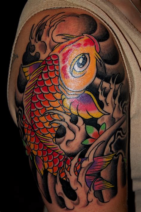 Fancy Koi Fish Tattoos