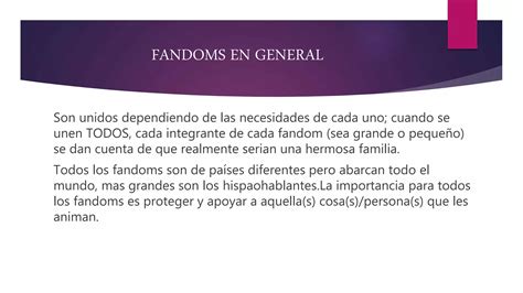 Fandoms Que Es