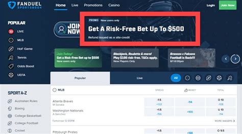 fanduel risk free casino oqle france