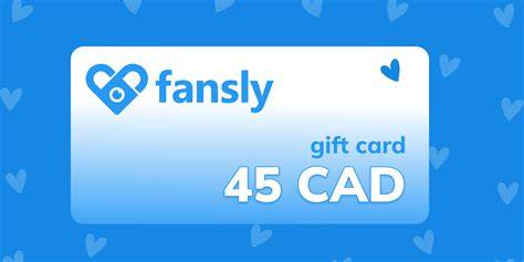 fansly gift card