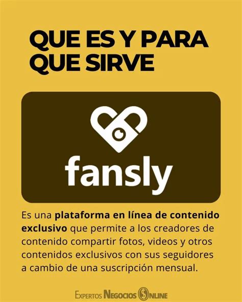 Fansly Que Es