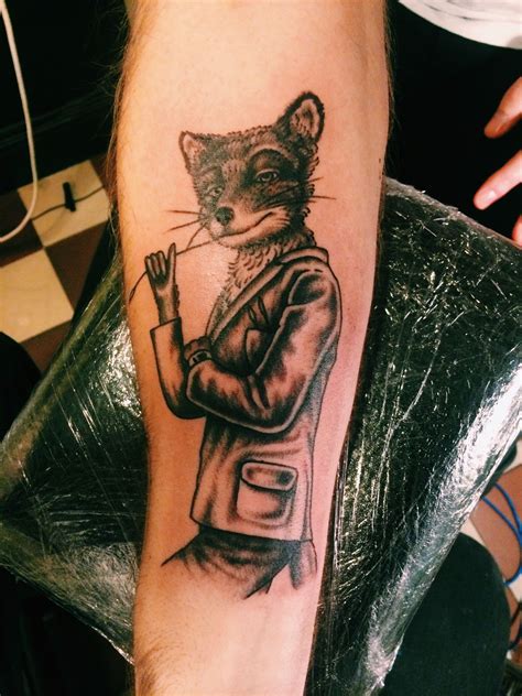fantastic mr fox tattoo