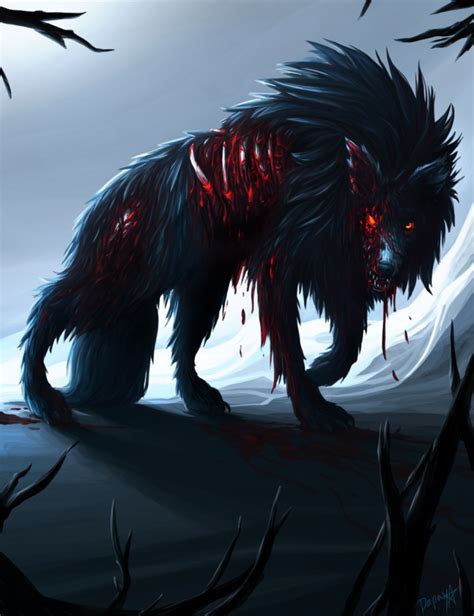 Fantasy Evil Wolves