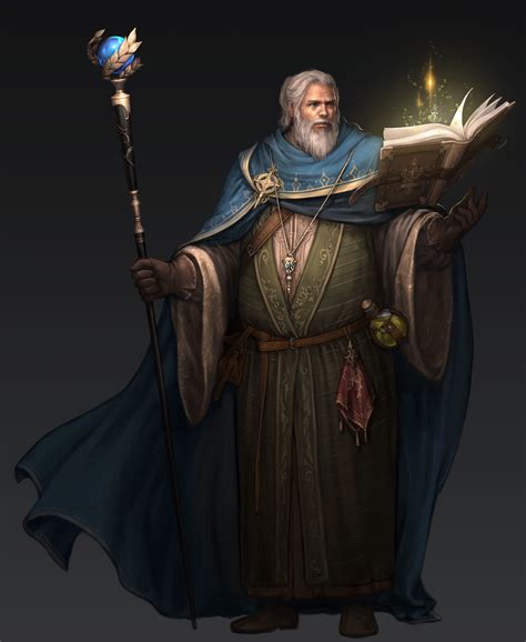 Fantasy Mage Old Man