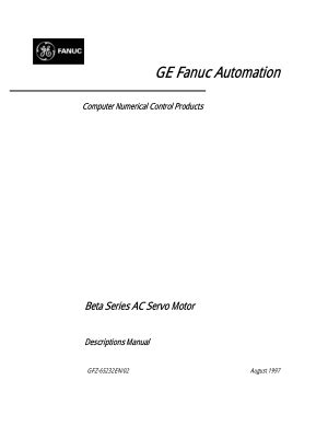 Fanuc Beta Manual