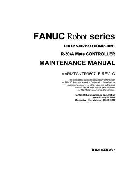 Download Fanuc R30Ia Controller Manual 