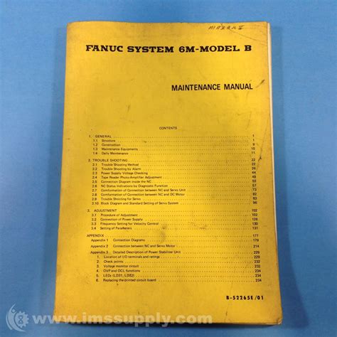 Read Online Fanuc System 6M Maintenance Manual Cttz 