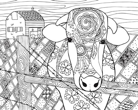 Farm Animals Coloring Pages For Adults Amp Kids Farm Coloring Pages For Adults - Farm Coloring Pages For Adults