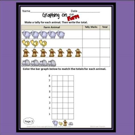 Farm Graphing Graphs And Worksheets Sum Math Fun True Love Graphing Worksheet - True Love Graphing Worksheet