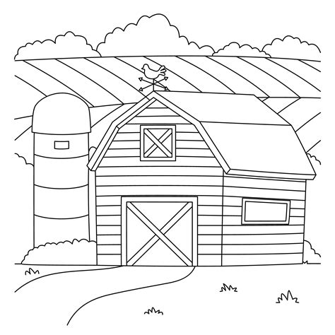 Farm House Coloring Pages At Getcolorings Com Free Farm House Coloring Pages - Farm House Coloring Pages