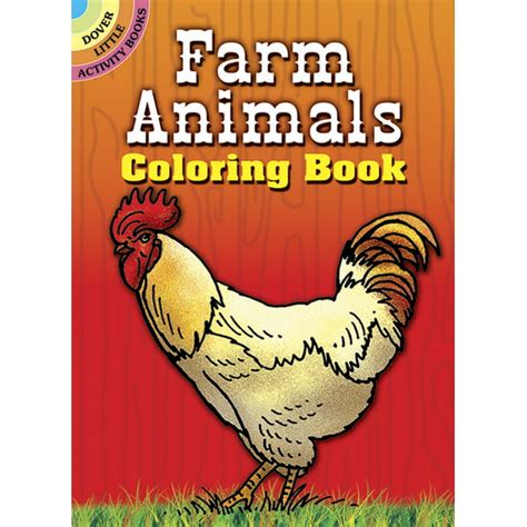 Download Farm Animals Coloring Book Dover Little Activity Books 